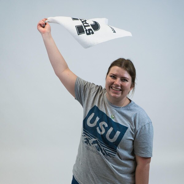 aggies all the way rally towel